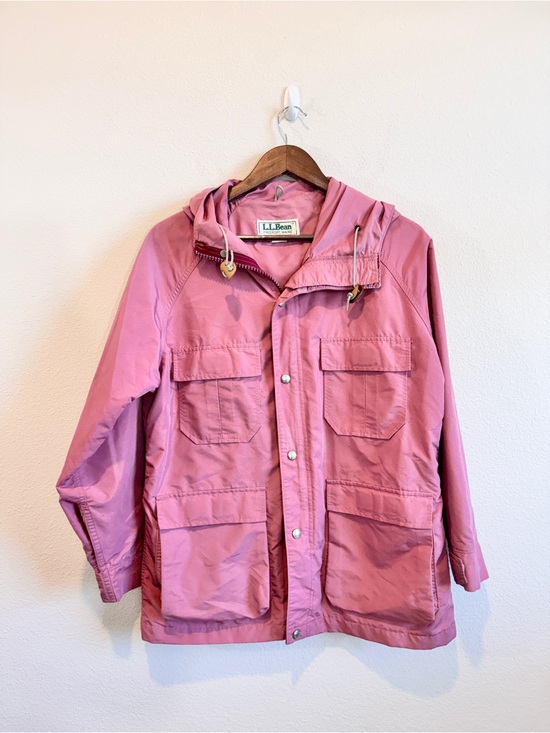 L.L. Bean Jackets & Blazers - L.L.Bean Baxter State Parka Medium Vintage Pink Gorpcore Utility Rain Jacket J14